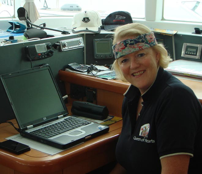 Siri Laurendz, Skipper of Queen of Hearts © BW Media